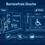 Barrierefreie Dusche