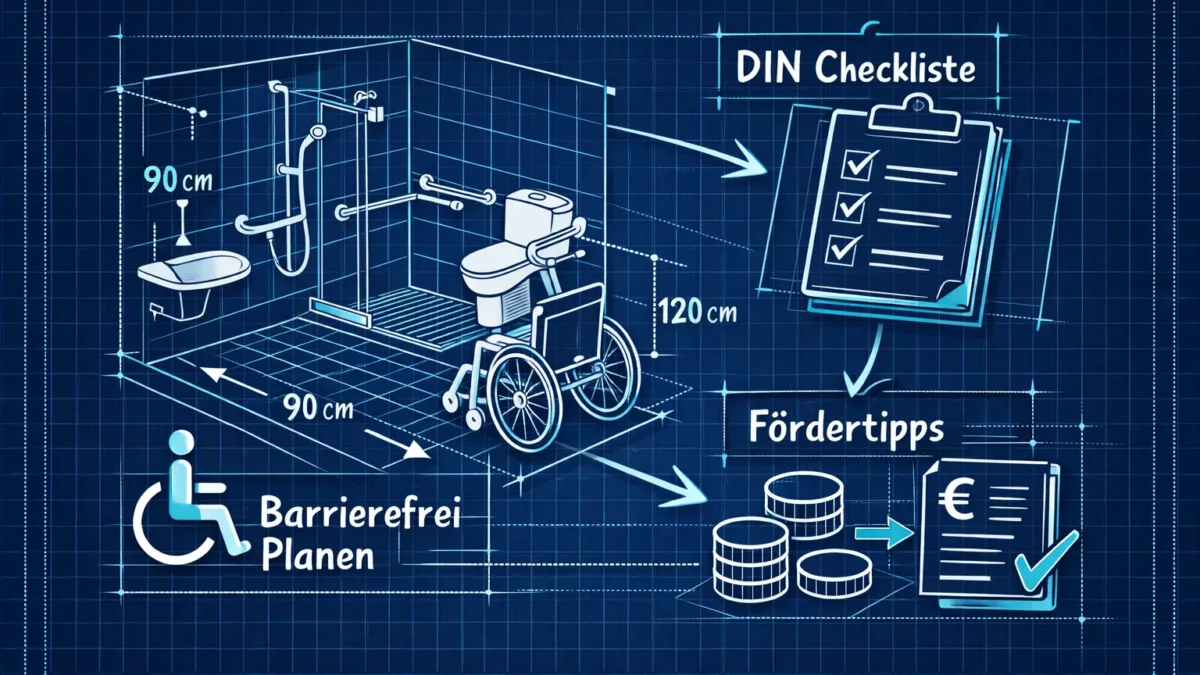 Barrierefreie Bäder planen