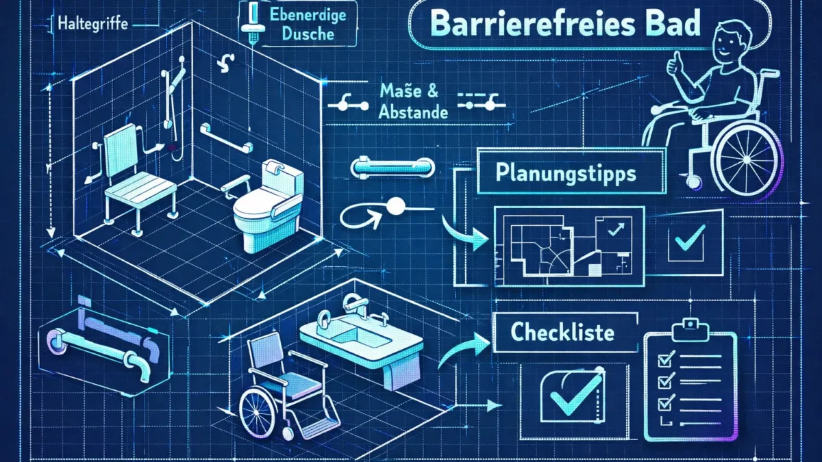 Barrierefreies Bad planen: Praxis-Leitfaden & Checkliste