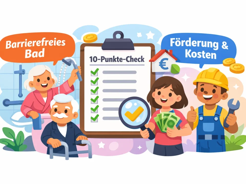 Altersgerechtes Bad: 10‑Punkte‑Check