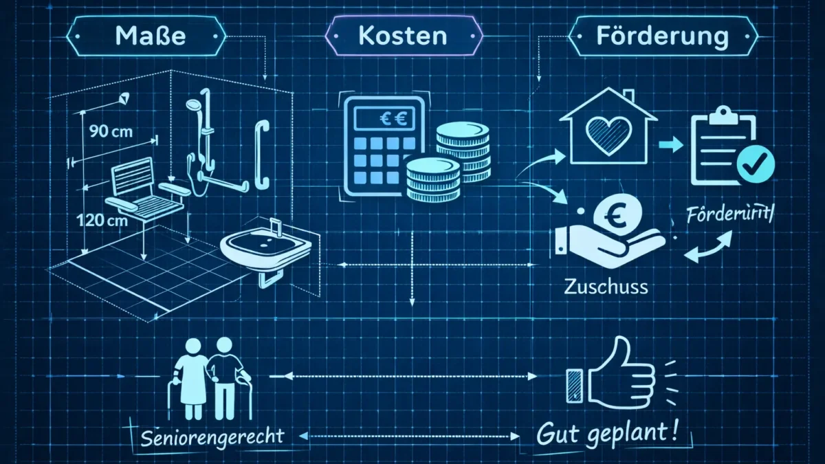 Altersgerechtes Bad planen