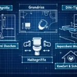 Barrierefreies Bad: Mindestgröße