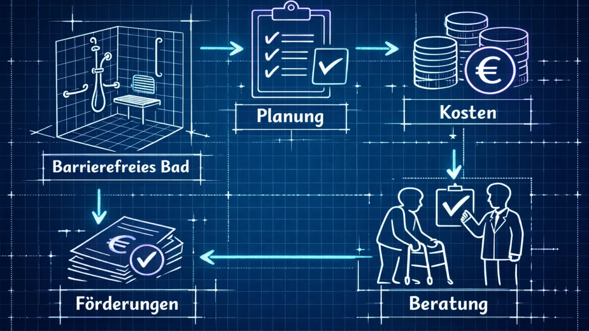 Barrierefreies Bad Umbau