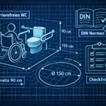 Rollstuhlgerechtes WC