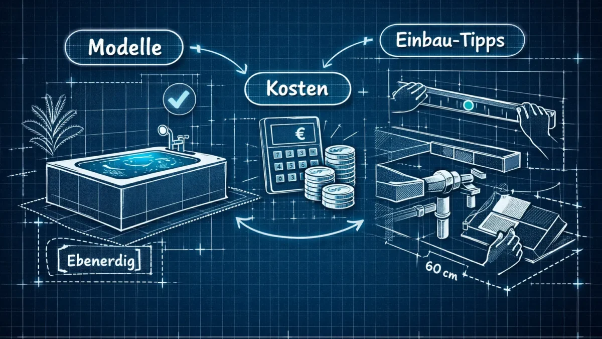 Ebenerdige Badewanne